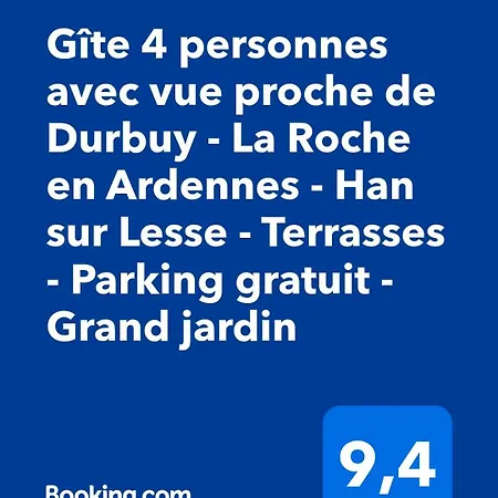 Les Terrasses De L'ourthe - 4 Personnes - Ardennes - Durbuy - Parking Gratuit Noiseux