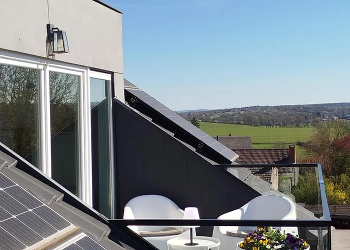 Avec Vue 4 Personnes Ardennes - Proche De Durbuy - La Roche - 2 Terrasses Privatives Et Jardin - Parking Gratuit 2 Voitures