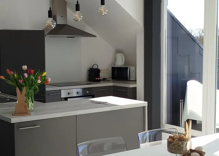 Avec Vue 4 Personnes Ardennes - Proche De Durbuy - La Roche - 2 Terrasses Privatives Et Jardin - Parking Gratuit 2 Voitures