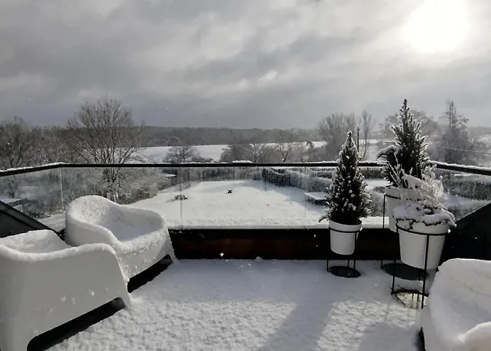 Avec Vue 4 Personnes Ardennes - Proche De Durbuy - La Roche - 2 Terrasses Privatives Et Jardin - Parking Gratuit 2 Voitures * Noiseux