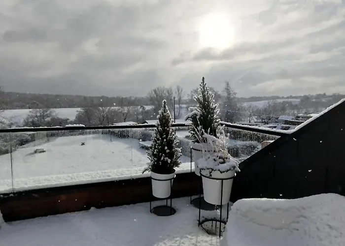 Avec Vue 4 Personnes Ardennes - Proche De Durbuy - La Roche - 2 Terrasses Privatives Et Jardin - Parking Gratuit 2 Voitures Apartment Noiseux