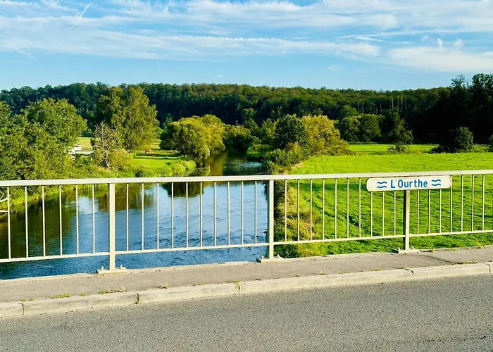 Avec Vue 4 Personnes Ardennes - Proche De Durbuy - La Roche - 2 Terrasses Privatives Et Jardin - Parking Gratuit 2 Voitures Noiseux