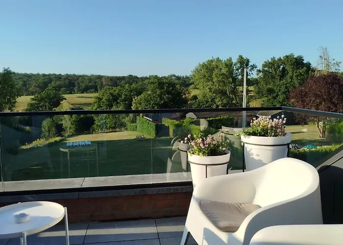 Avec Vue 4 Personnes Ardennes - Proche De Durbuy - La Roche - 2 Terrasses Privatives Et Jardin - Parking Gratuit 2 Voitures Noiseux